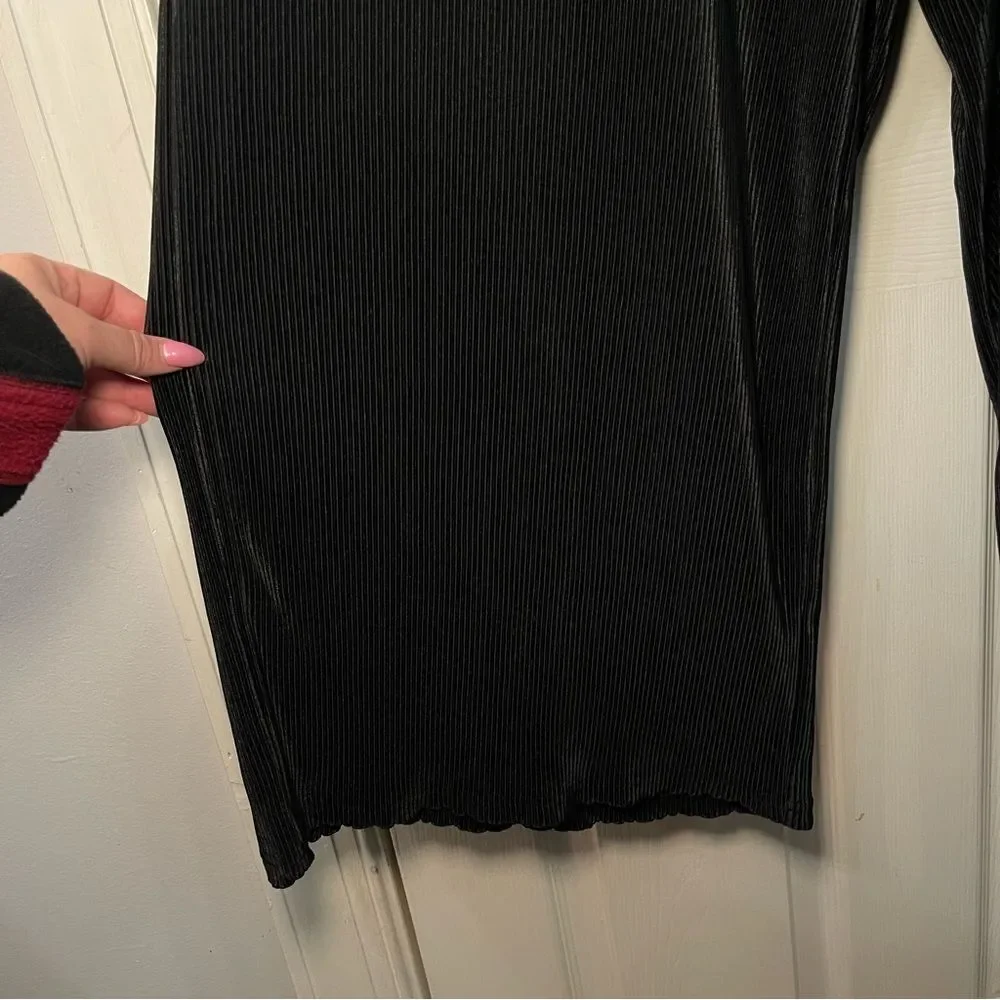 New York & Company Black Pleated Pants